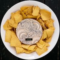 Greenie Food Cover Shweshwe - Cream 3 Pack